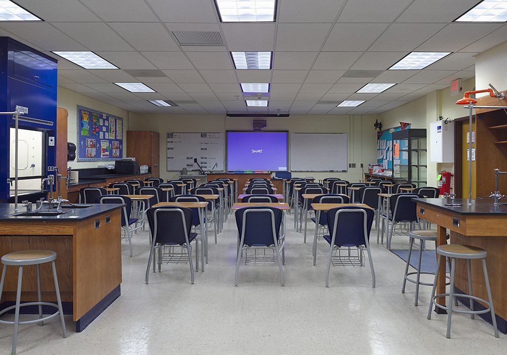 high school science classrooms
